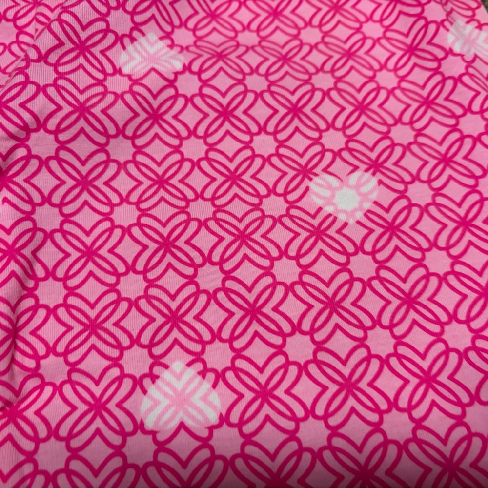 NWT NEW LILLY PULITZER Sammy Pajama Set Passion Pink Hearts 14 - Picture 4 of 7